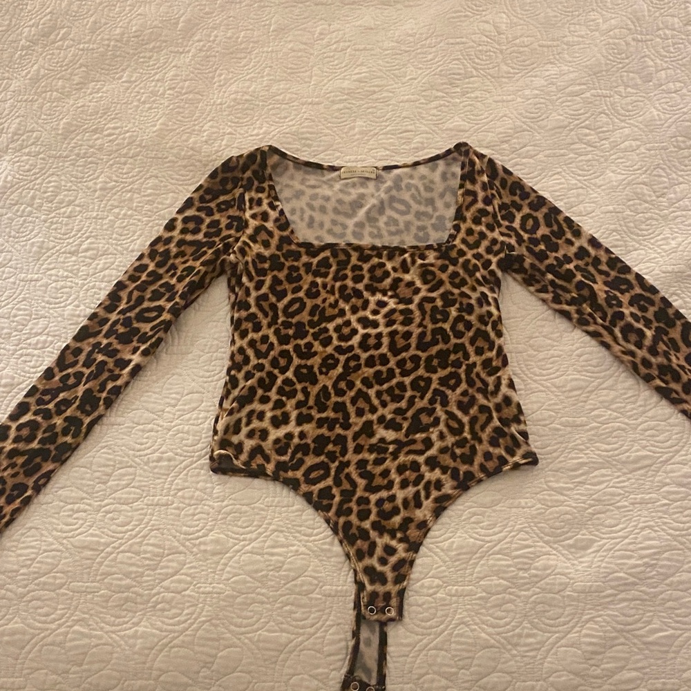 Leopard Print Bodysuit